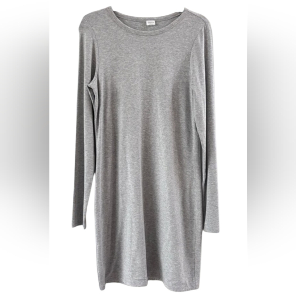 Wilfred Free Long Sleeve Grey Knit Dress Size XL/1X VGUC